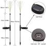 Solar Garden Lights Solar Firework Lights Solar Powered String Light with 2 Lighting Modes Twinkling and Steady-ON for Garden, Patio, Yard, Flowerbed, Parties (Warm White)