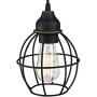 LIT-PaTH Pendant Lighting Fixture for Kitchen and Dining Room, Hanging Ceiling Lighting Fixture, E26 Medium Base, Metal Construction with Oil Rubbed Bronze Finish, Bulb not Included, 2-Pack