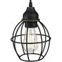 LIT-PaTH Pendant Lighting Fixture for Kitchen and Dining Room, Hanging Ceiling Lighting Fixture, E26 Medium Base, Metal Construction with Oil Rubbed Bronze Finish, Bulb not Included, 2-Pack