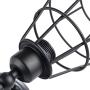 KOONTING 2-Light Industrial Bathroom Vanity Light, Metal Wire Cage Wall Sconce, Vintage Edison Wall Lamp Light Fixture for Bathroom Dressing Table Mirror Cabinets Vanity Table Living Room Porch.