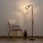 Floor Lamps with Unique Cut-Out Shade Simple Standing Light Rustic Standing Reading Lamps for Living Room Bedroom Office Farmhouse Floor Lamps with Unique Cut-Out Shade Simple Standing Light Rustic Standing Reading Lamps for Living Room Bedroom Office Farmhouse