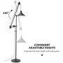 CO-Z Industrial Pulley Floor Lamp Adjustable, 70’’ Antique Floor Task Lamp in Matte Black Finish, Metal Standing Floor Lamp Over Couch for Living Room Reading Office Bedroom. CO-Z Industrial Pulley Floor Lamp Adjustable, 70’’ Antique Floor Task Lamp in Matte Black Finish, Metal Standing Floor Lamp Over Couch for Living Room Reading Office Bedroom.
