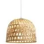 SkyTalent Woven Bamboo Pendant Light, Natural Simple Hand Weaved Pendant Light, Creative Farmhouse Hanging lamp Rattan Chandelier Pendant Ligh for Dining Room Bedroom