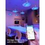 Govee LED Light Bulbs, Dimmable RGBWW Color Changing Bluetooth Light Bulb with App, Music Sync, 9W 60W Equivalent Bulbs, A19, E26, for Home Living Room Bedroom Party 2 Pack (Dont Support WiFi/Alexa)