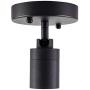 Vidalite LED Monopoint Sconce Adjustable Flush Mount Spot Light with Rotating Head for Living Room Dining and Office, 4-Pack, Black, 4
