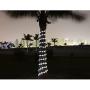Solar Rope Lights Outdoor Lychee 16.5ft 50LED Waterproof Solar Power String w/ Light Outdoor Rope Lights Ideal for Home Garden Party Wedding Decoration (White)