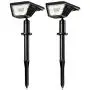 Nekteck 35 LED Solar Landscape Spotlights, IP65 Waterproof Wireless Solar Spot Lights Outdoor, 2-in-1 Solar Powered Wall Lights for Yard Garden Driveway Porch Pool Patio White Adjustable 2 Pack Nekteck 35 LED Solar Landscape Spotlights, IP65 Waterproof Wireless Solar Spot Lights Outdoor, 2-in-1 Solar Powered Wall Lights for Yard Garden Driveway Porch Pool Patio White Adjustable 2 Pack