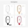 ALLOCACOC Heng Balance Lamp - Ellipse Magnetic Mid-air Switch USB Powered LED Lamp, Warm Eye-Care LED Lamp, Table Lamp, Decoration for Bedroom, Living Room, Dining Room and Office (Wood Color)