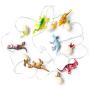 YEAMAR LED String Lights,8ft 12LED Dinosaur/Egg String Lights,Battery Operated String Lights for Indoor/Outdoor Children Bedroom Nursery Decoration