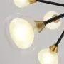 Sputnik Molecule Chandelier Lighting 21 Lights Nordic Branch Pendant Light Vintage Industrial Kitchen Dining Room Ceiling Light Fixture for Hallway Home