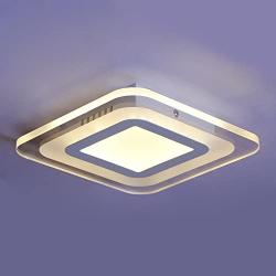 LightInTheBox Led 12W Ceiling Lights/Wall Sconces/Ultra-Thin Modern Led Light for Living Room/Bedroom/Acrylic Chandelier Warm White