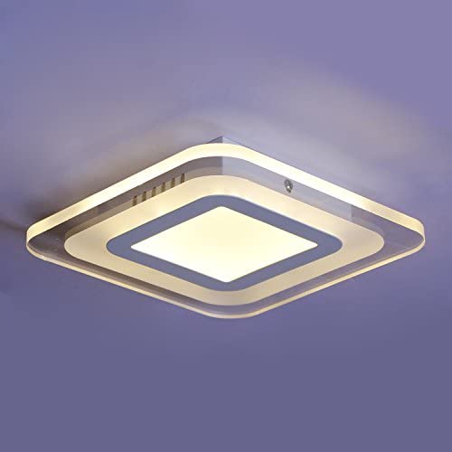 LightInTheBox Led 12W Ceiling Lights/Wall Sconces/Ultra-Thin Modern Led Light for Living Room/Bedroom/Acrylic Chandelier Warm White