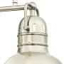 Westinghouse Lighting 6333900 Boswell Three-Light Indoor Chandelier, Brushed Nickel Finish with Prismatic Lens