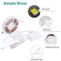 LED Vanity Mirror Lights for Makeup Dressing Table Vanity Set 13ft Flexible LED Light Strip Kit 6000K Daylight White with Dimmer and Power Supply, DIY Mirror, Mirror not Included