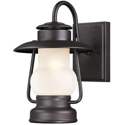 Westinghouse Lighting 6204200 Santa Fe 1 Light Outdoor Wall Lantern, Weathered Bronze