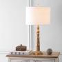 JONATHAN Y JYL3032A Blanche 28.7'' Resin LED Lamp Traditional,Classic for Bedroom, Living Room, Office, College Dorm, Coffee Table, Bookcase, Antique Gold