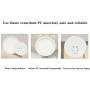 LED Ceiling Light TanKing Flush Mount 9.05 Inches 6500K 24W Disc Light, 2160LM Round Panel Light for Living Room, Kitchen, Bedroom, Hallway, Hotels and Offices (Daylight White)
