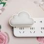 2 Pieces Sensor LED Night Lights Plug-in Wall Night Lamp for Kids Cloud LED Night Lights with Dusk to Dawn Sensor Decorative Nightlight for Children Girls Boys Bedroom Decoration