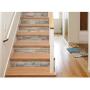 RoomMates Blue Distressed Wood Peel and Stick Wallpaper | Removable Wallpaper | Self Adhesive Wallpaper | RMK9052WP