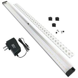 EShine LED Dimmable Under Cabinet Lighting - Extra Long 20 Inch Panel, Hand Wave Activated - Touchless Dimming Control, Warm White (3000K)