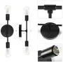 2-Light Modern Farmhouse Bathroom Vanity Light Fixtures Industrial Black Wall Sconce for Bedroom Living Dining Room Hallway 2-Light Modern Farmhouse Bathroom Vanity Light Fixtures Industrial Black Wall Sconce for Bedroom Living Dining Room Hallway