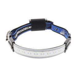 OV LED 802100 Broadbeam LED Headlamp, Ultra-Low Profile Durable Elastic Headband, 210° Illumination, 300 Lumens, 20 Bright LED Lights, 3 AAA Battery Powered, 3 Power Settings