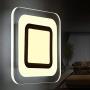 LightInTheBox Led 12W Ceiling Lights/Wall Sconces/Ultra-Thin Modern Led Light for Living Room/Bedroom/Acrylic Chandelier Warm White