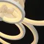 Ceiling Light Fixture, Flush Mount Lights Chandelier LED 6 Lights Contemporary Dimmable Lights Ceiling Lighting for Living Room Dining Bedroom Office Lights Fixtures Ceiling (6 Lights)