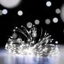 Led Fairy Lights Plug in, 66 Feet White Fairy Lights Bedroom, 200 LEDs Remote Control Fairy Lights with 8 Light Modes USB Fairy Lights for Indoor Outdoor Decoration Halloween Christmas Party Decor