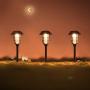 Solar Walkway Lights Outdoor, Warm White Pathway Garden Stakes, Waterproof Sun Powered LED Landscape Lighting for Yard,Path,Lawn Decor (8Lumens, 6Pcs)