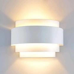 LightInTheBox Modern/Contemporary Wall Sconces 1 Light Wall Light Metal Shade E26/E27 Bulb Base Painting Finish 110-120V White Color