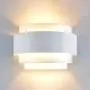 LightInTheBox Modern/Contemporary Wall Sconces 1 Light Wall Light Metal Shade E26/E27 Bulb Base Painting Finish 110-120V White Color