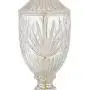 Traditional Table Lamps Set of 2 Cut Glass Urn Brass White Cream Bell Shade for Living Room Family Bedroom Bedside - Regency Hill