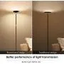 Floor Lamp, Torchiere Floor Lamp, 20W/2000LM Super Bright LED Floor Lamp, 3000K Daylight, Stepless Dimmable Floor Lamp, Touch Control, Metal Body, Standing Lamps for Living Room, Bedroom, Office, Work