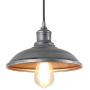 Giluta Industrial Pendant Lighting Rustic Vintage Ceiling Hanging Light Fixture Indoor Edison Lamp Retro Look for Kitchen Dining Room Farmhouse 9.75''D x 6''H