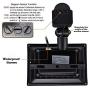 Motion Sensor Led Flood Lights 50w 4000LM Outdoor Security Floodlights IP66 Waterproof Auto ON/Off Lamp for Garage Billboard Warehouse Stairs with a US 3-Plug 6500K AC86-265V