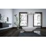 Modern Chandelier with Clear Glass Cylinde ，Island Lighting for Dining Room Living Room，Ceiling Light Fixture