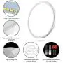 LED Flush Mount Ceiling Light, Smart app Control, 12inch High Bright 3100lm, Super Slim Ceiling Light, Color Adjustable, Dimmable Ceiling Light for Bedroom,Living Room, Dining Room(White, One Pack)