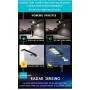 AFFORDABLE Outdoor Garden Set of 2 Solar 8000 lumens 6000K 90W Street LED Light (Dusk to Dawn, Motion Sensor and Remote Control) (with Mounting Bracket Suitable for Wireless Wall Mount Installation)