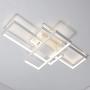 Modern LED Ceiling Lights Living Room Dining Room Ceiling Lighting Fixtures 3000-6500K Hanging Lamp Dimmable Remote Acrylic Rectangle Chandeliers Hotel Kitchen Bedroom Pendant Light,White/90cm/50w
