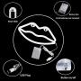 LED Blue Lip Neon Light, Cute Neon Lip Sign, Room Decor Battery or USB Powered 4.5V Art LED Decorative Lights Night Lights Indoor for Home, Bedroom, Office,Dorm,Party (Blue Lip)