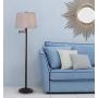 Kenroy Home 32215CBZ Classic Swing Arm Floor Lamp ,59 Inch Height, 24 Inch Extension with Copper Bronze Finish