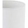 Oneach Modern Table Lamps Set of 2 with Dual USB Charging Port an AC Outlet 15” Bedside Desk Lamp for Bedroom Living Room White Cylinder Shade