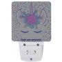 Vdsrup Magic Unicorn Roses Night Light Set of 2 Flowers Stars Plug-in LED Nightlights Peacock Feathers Auto Dusk-to-Dawn Sensor Lamp for Bedroom Bathroom Kitchen Hallway Stairs