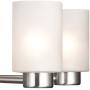 Westinghouse Lighting 6227400 Sylvestre Five-Light Interior Chandelier, Brushed Nickel Finish with Frosted Seeded Glass, 5