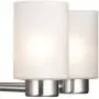 Westinghouse Lighting 6227400 Sylvestre Five-Light Interior Chandelier, Brushed Nickel Finish with Frosted Seeded Glass, 5