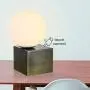 Nocolliny Modern Dimmable Touch LED Brass Table Lamp for Bedroom, Living Room