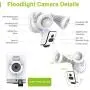 Floodlight Camera Outdoor Home Security Camera with Motion-activated/1080P Night Vision/2-way Audio/Alarm Push/16GB TF Card Included/Support Cloud Storage Floodlight Camera Outdoor Home Security Camera with Motion-activated/1080P Night Vision/2-way Audio/Alarm Push/16GB TF Card Included/Support Cloud Storage