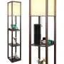 3-in-1 Shelf Floor Lamp with 2 Fast Charging USB Ports and 1 Power Outlet, 3-Tiered LED Shelf Floor Lamp, Shelf & Storage & LED Floor Lamp Combination, Modern Standing Light for Living Room, Bedroom 3-in-1 Shelf Floor Lamp with 2 Fast Charging USB Ports and 1 Power Outlet, 3-Tiered LED Shelf Floor Lamp, Shelf & Storage & LED Floor Lamp Combination, Modern Standing Light for Living Room, Bedroom