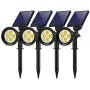 Nekteck 4 Pack Solar Lights,2-in-1 Outdoor Solar Spotlights Powered Adjustable Wall Light Landscape Lighting,Bright and Dark Sensing,Auto On/Off for Yard, Pathway, Walkway, Garden, Driveway Nekteck 4 Pack Solar Lights,2-in-1 Outdoor Solar Spotlights Powered Adjustable Wall Light Landscape Lighting,Bright and Dark Sensing,Auto On/Off for Yard, Pathway, Walkway, Garden, Driveway